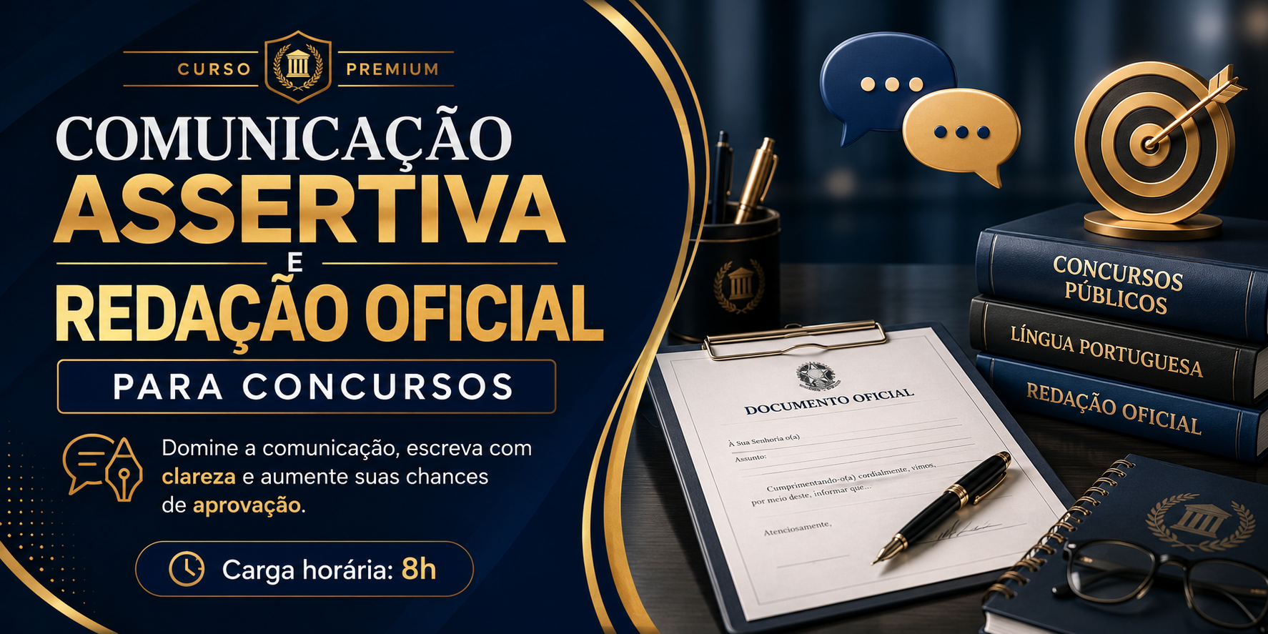 Comunicação Assertiva e Redação Oficial para Concursos
