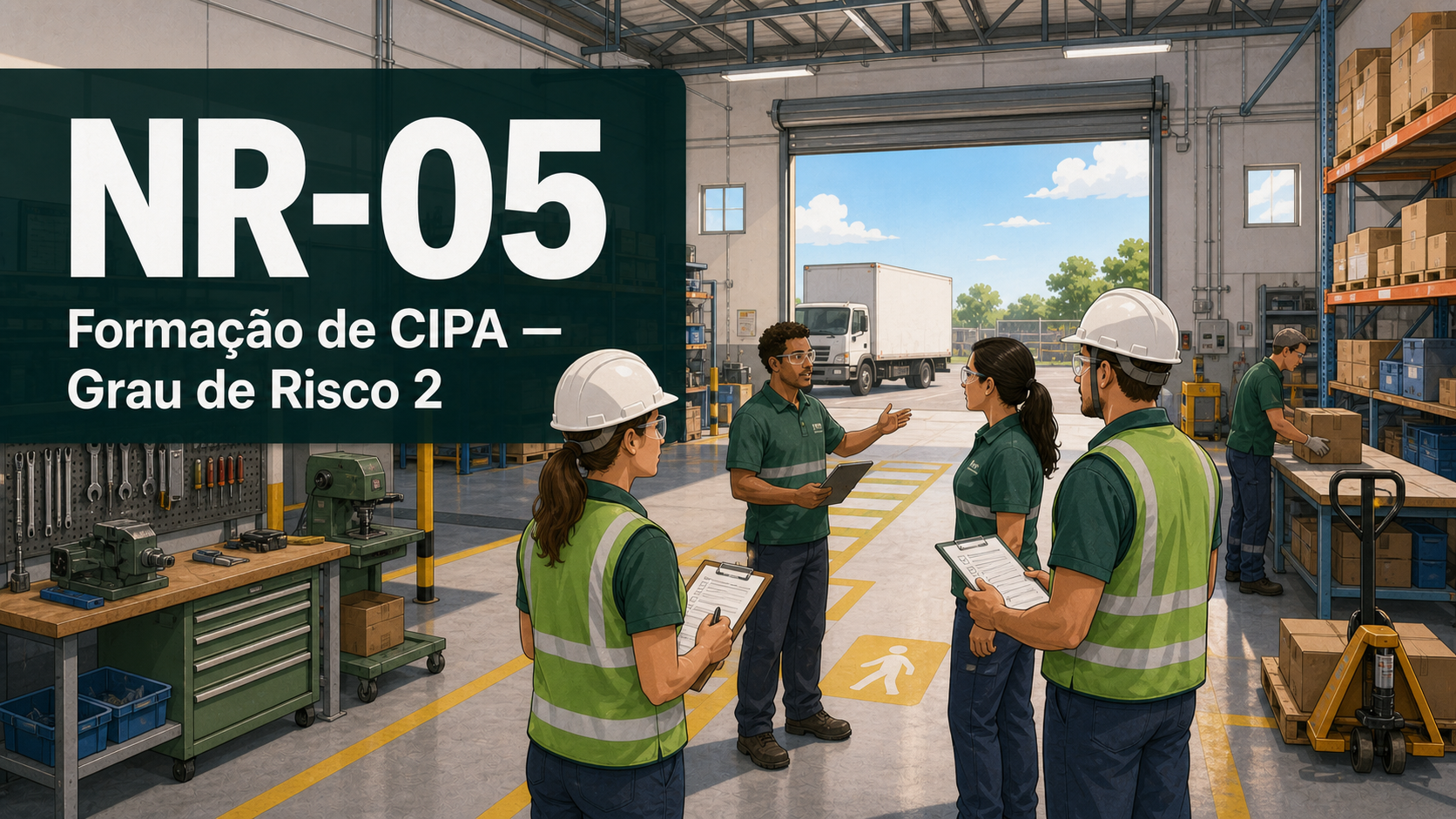 NR-05: Formação de CIPA — Grau de Risco 2