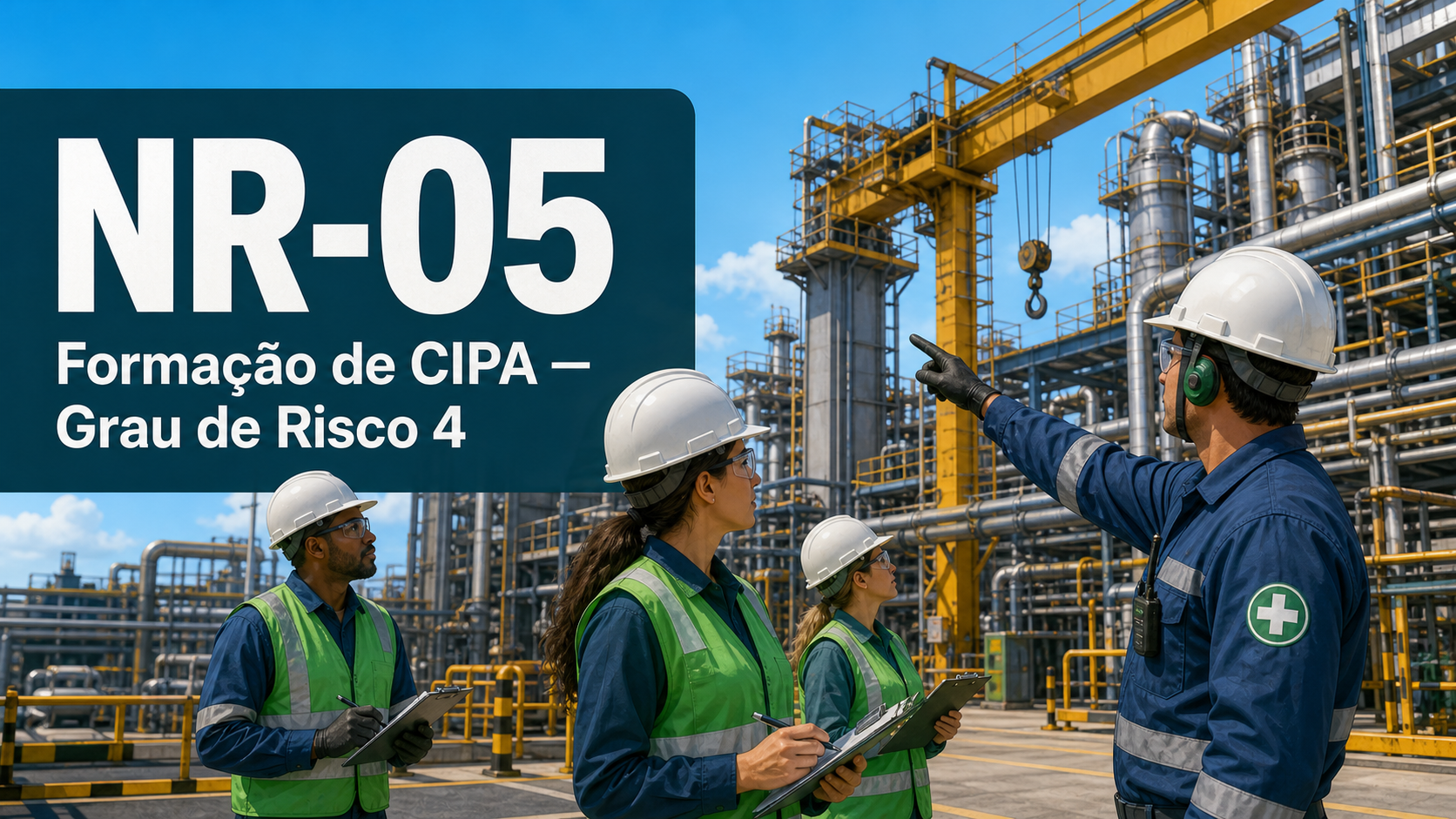 NR-05: Formação de CIPA — Grau de Risco 4
