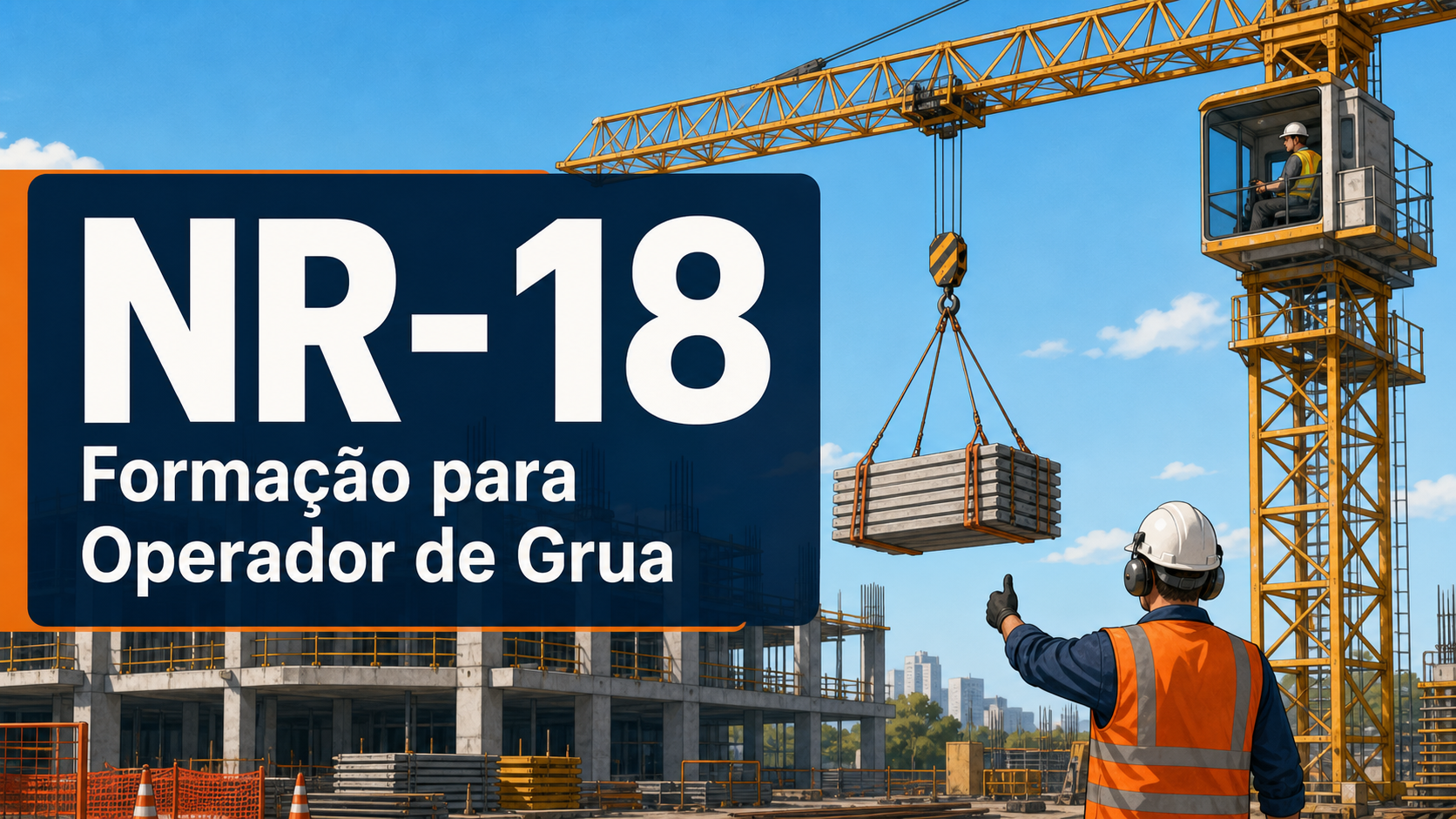 NR-18: Formação para Operador de Grua
